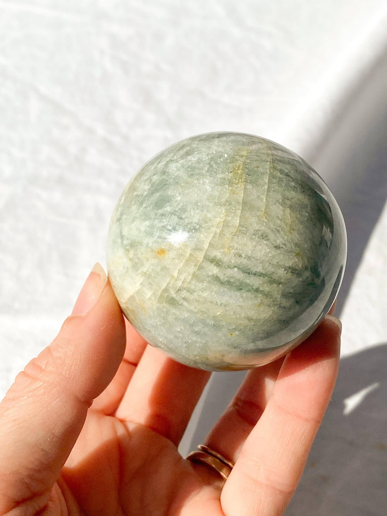 Aquamarine Sphere - Unearthed Crystals