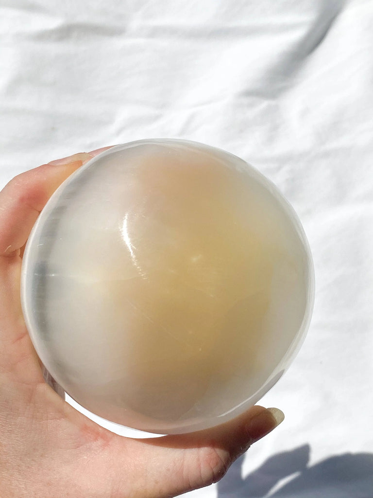 Selenite Sphere | Small - Unearthed Crystals