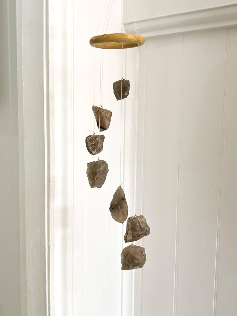Smokey Quartz Mobile | Wind Chime - Unearthed Crystals