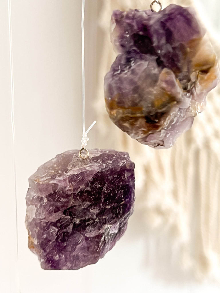 Amethyst Mobile | Wind Chime - Unearthed Crystals