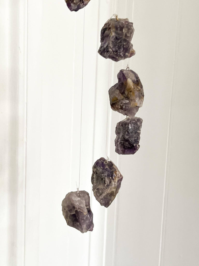 Amethyst Mobile | Wind Chime - Unearthed Crystals