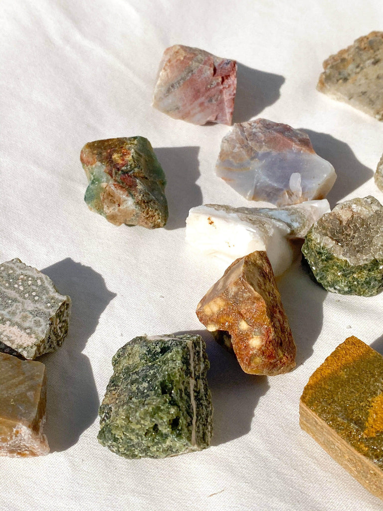 Ocean Jasper Rough | Extra Small - Unearthed Crystals