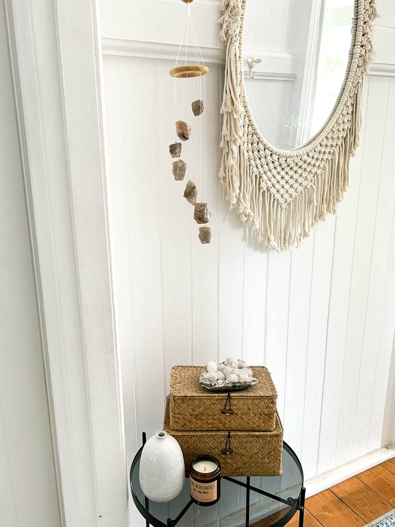 Smokey Quartz Mobile | Wind Chime - Unearthed Crystals