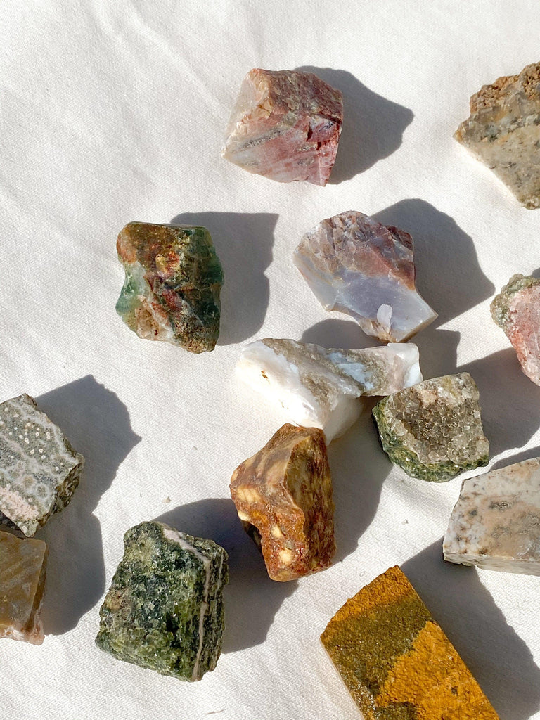 Ocean Jasper Rough | Extra Small - Unearthed Crystals