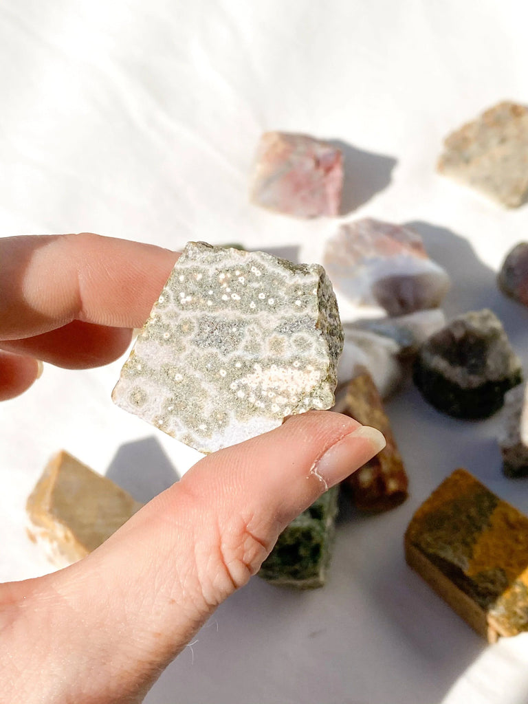 Ocean Jasper Rough | Extra Small - Unearthed Crystals