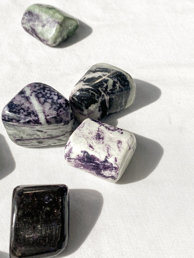 Kammererite Tumbles | Large - Unearthed Crystals