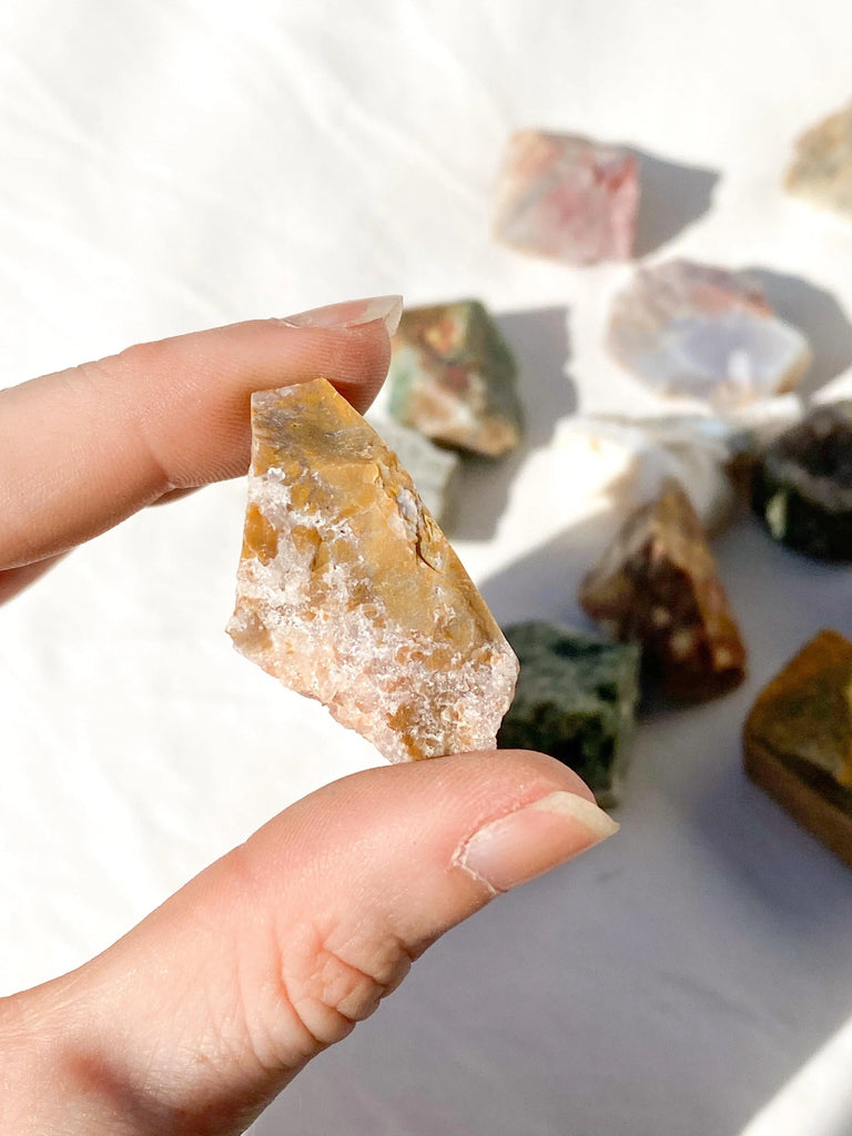Ocean Jasper Rough | Extra Small - Unearthed Crystals