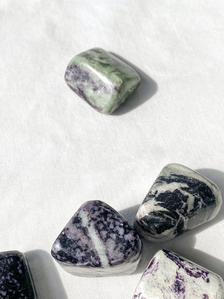 Kammererite Tumbles | Large - Unearthed Crystals