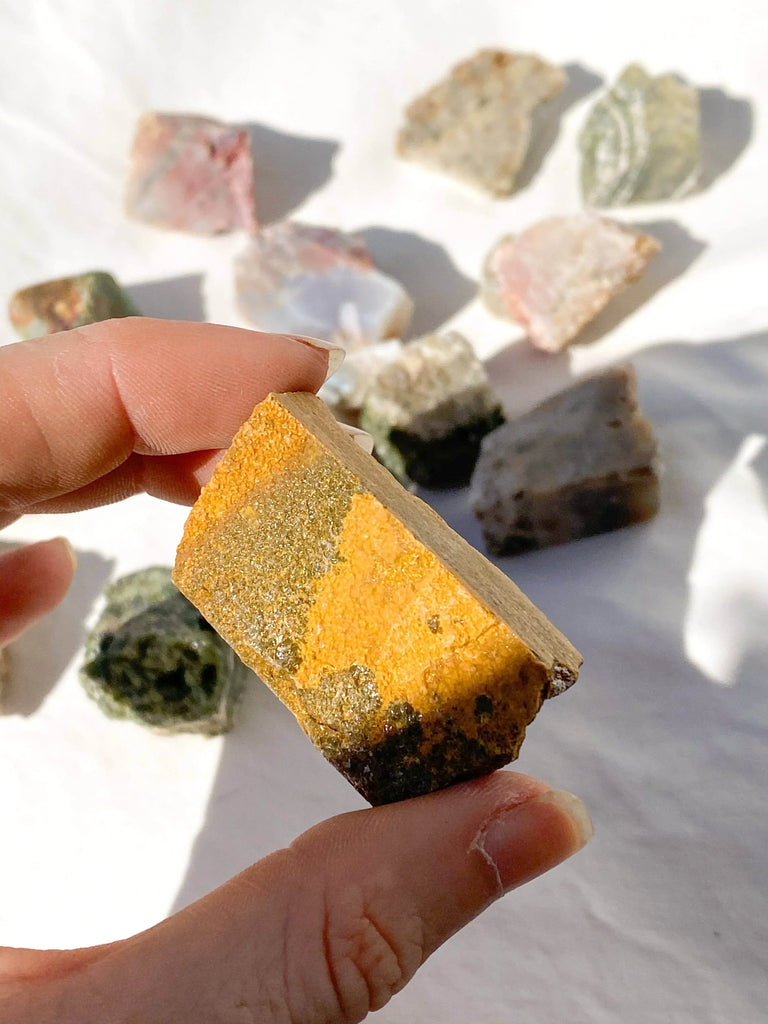 Ocean Jasper Rough | Extra Small - Unearthed Crystals