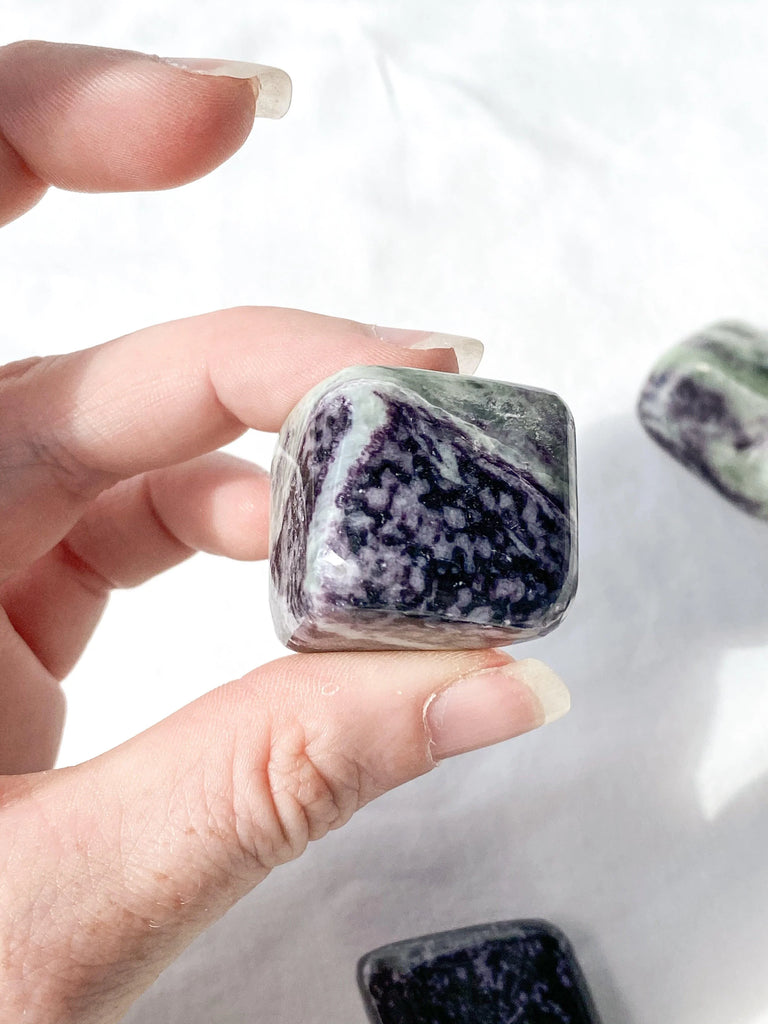 Kammererite Tumbles | Large - Unearthed Crystals