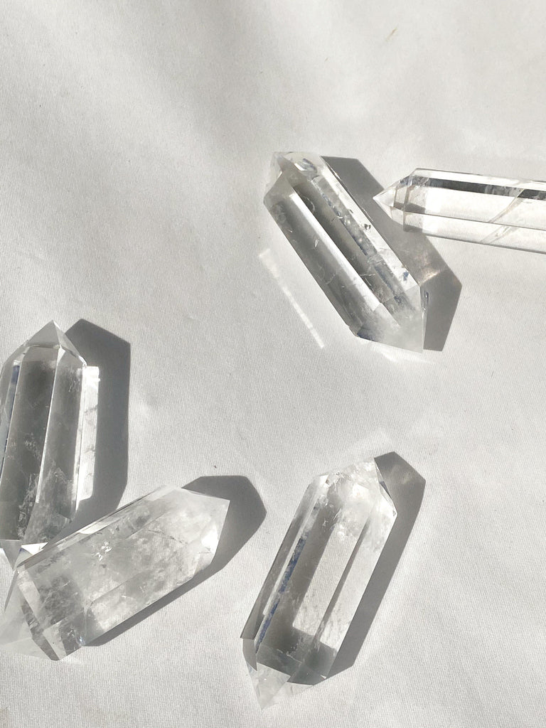 Clear Quartz Double Terminated Point | Medium - Unearthed Crystals