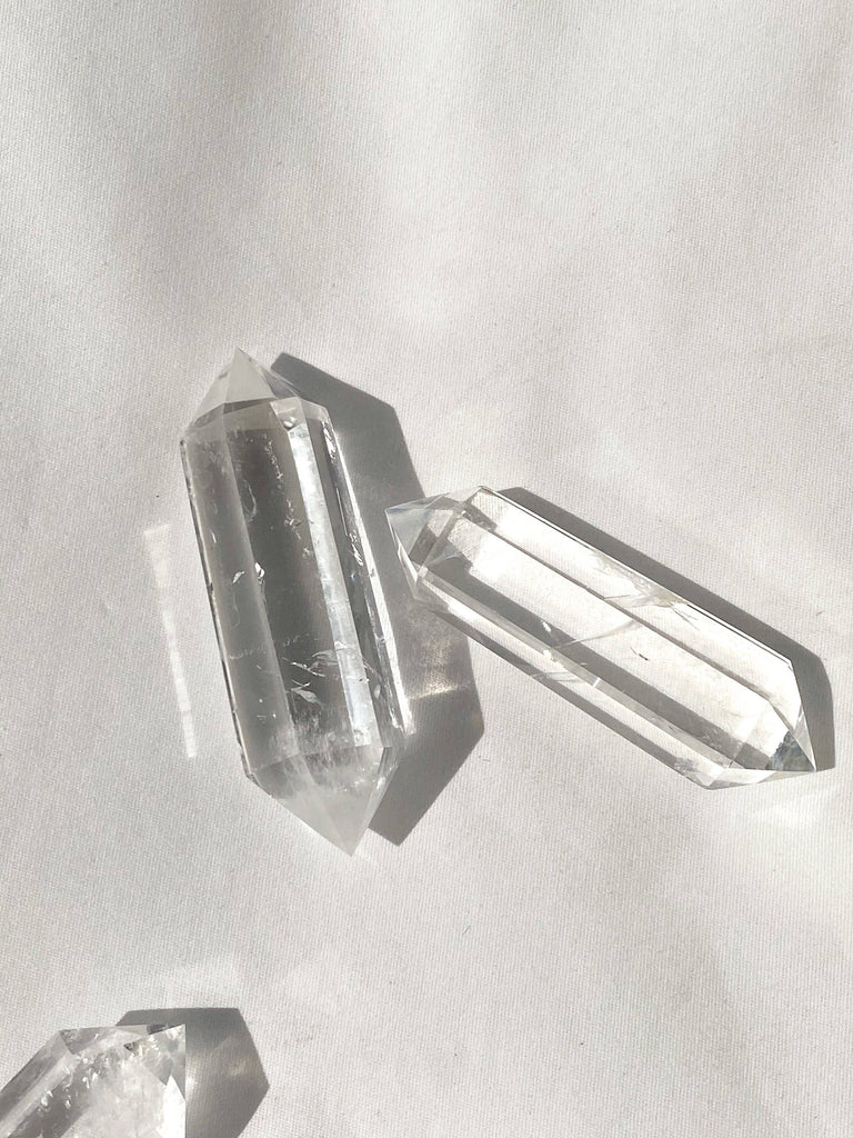Clear Quartz Double Terminated Point | Medium - Unearthed Crystals