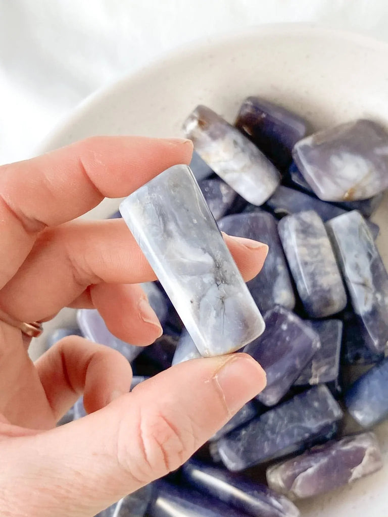 Purple Chalcedony Tumbles | Medium - Unearthed Crystals