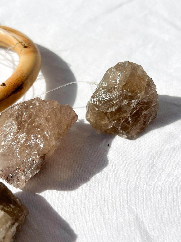 Smokey Quartz Mobile | Wind Chime - Unearthed Crystals