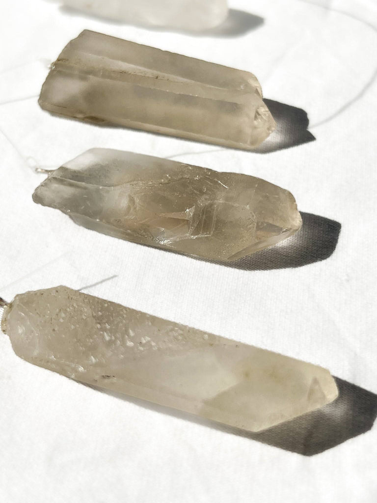 Clear Quartz Mobile | Wind Chime - Unearthed Crystals