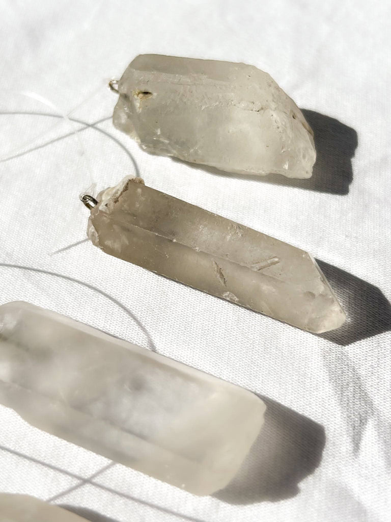 Clear Quartz Mobile | Wind Chime - Unearthed Crystals