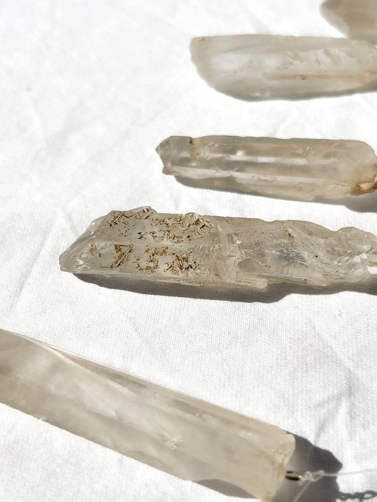 Clear Quartz Mobile | Wind Chime - Unearthed Crystals