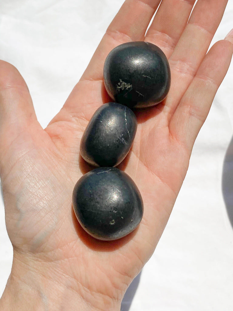 Shungite Tumbles | Large - Unearthed Crystals