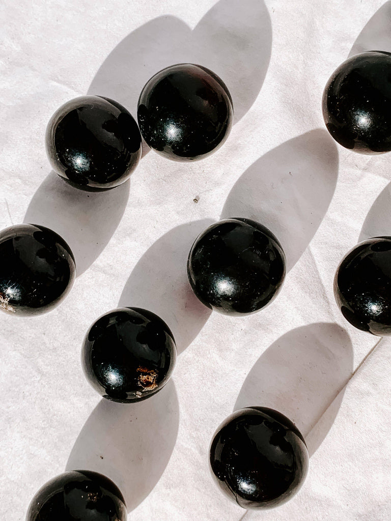 Amber Sphere | Small - Unearthed Crystals