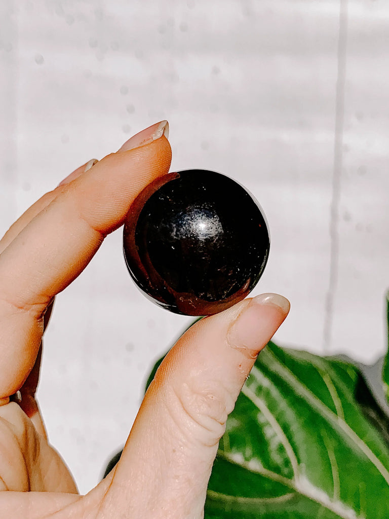 Amber Sphere | Small - Unearthed Crystals