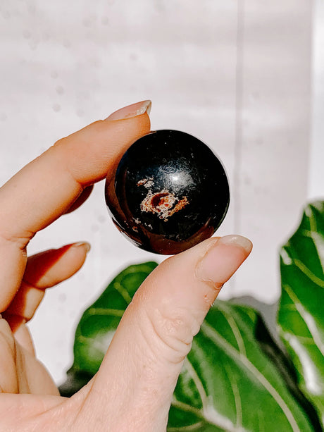 Amber Sphere | Small - Unearthed Crystals