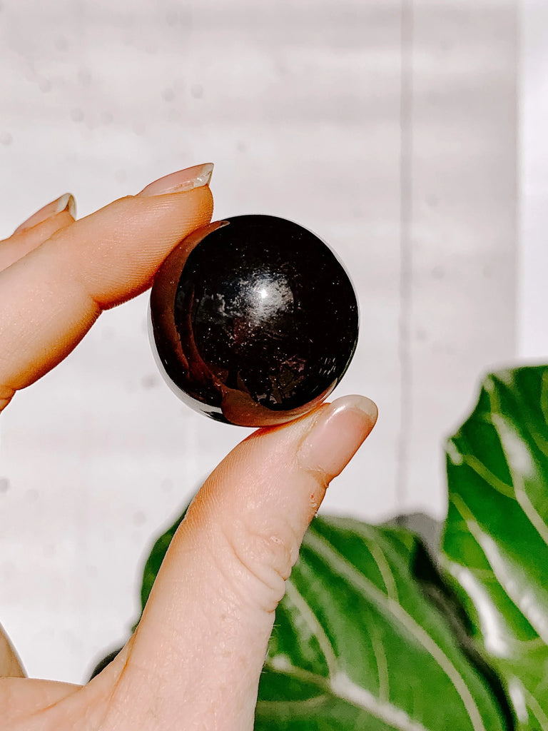 Amber Sphere | Small - Unearthed Crystals