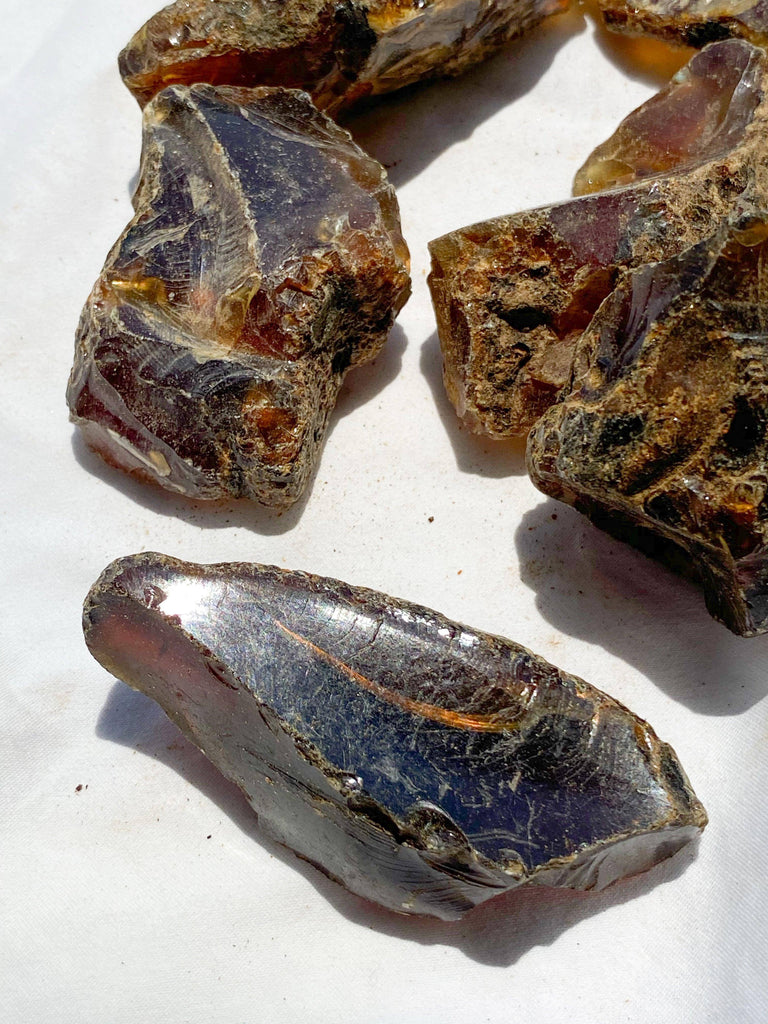 Amber Rough | Medium - Unearthed Crystals