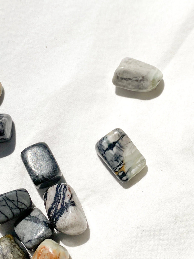Picasso Jasper Tumble | Small - Unearthed Crystals