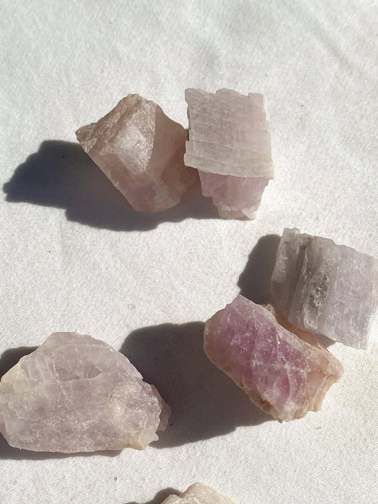 Kunzite Rough | Extra Small - Unearthed Crystals