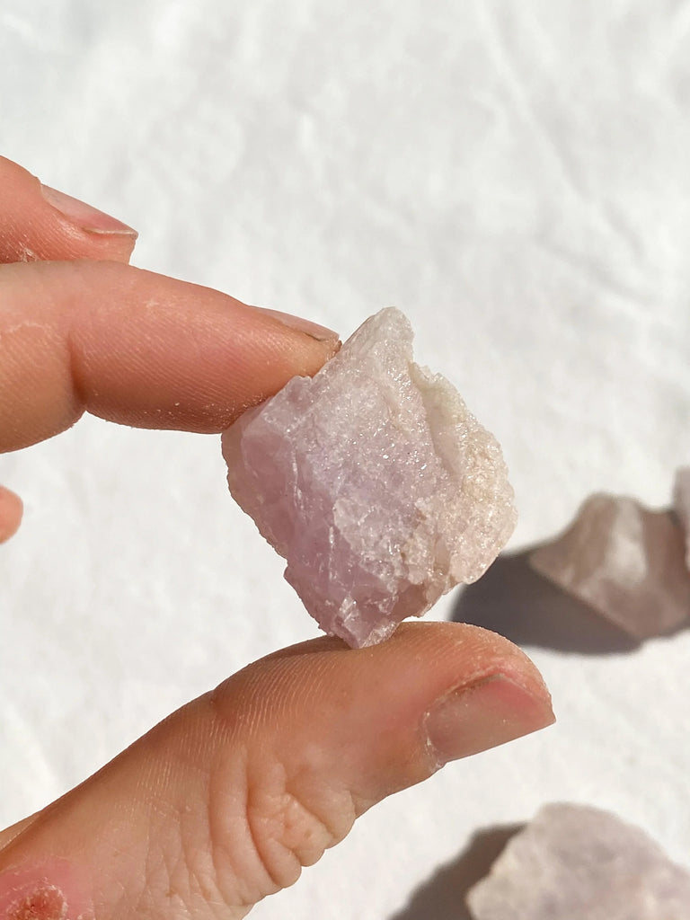 Kunzite Rough | Extra Small - Unearthed Crystals