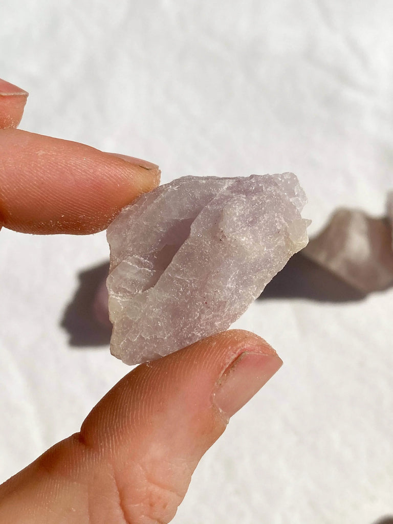 Kunzite Rough | Extra Small - Unearthed Crystals