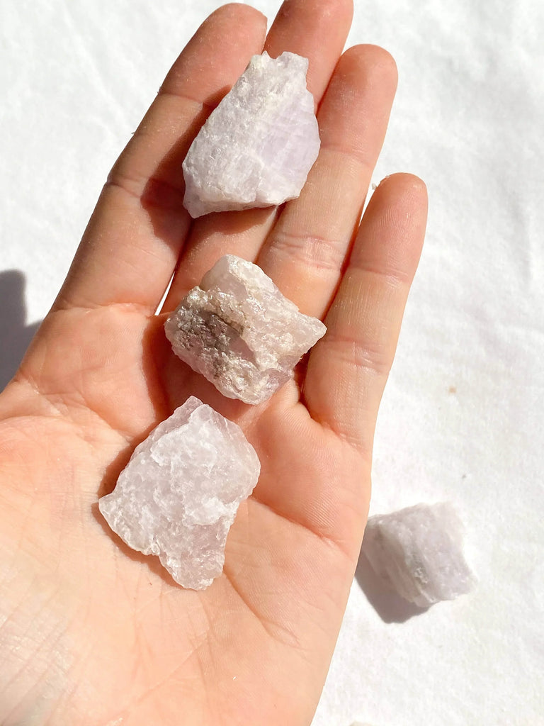 Kunzite Rough | Extra Small - Unearthed Crystals