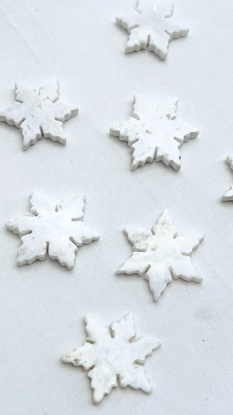 Snow Agate Snowflake | Small - Unearthed Crystals