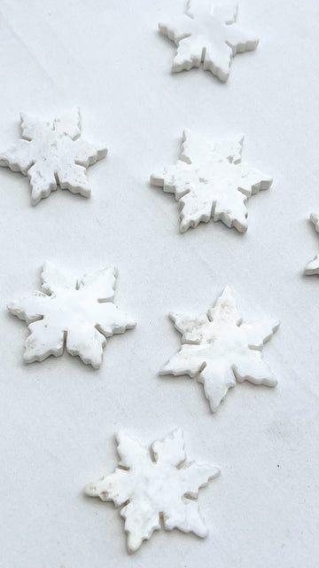 Snow Agate Snowflake | Small - Unearthed Crystals