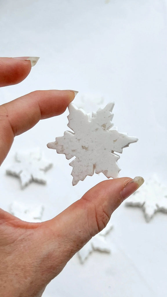 Snow Agate Snowflake | Small - Unearthed Crystals