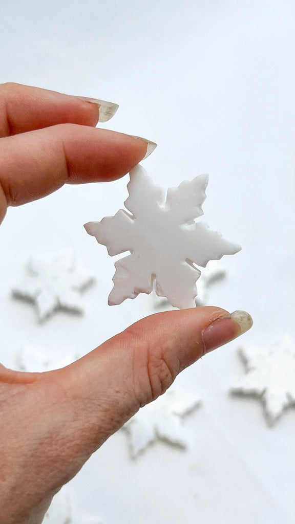 Snow Agate Snowflake | Small - Unearthed Crystals