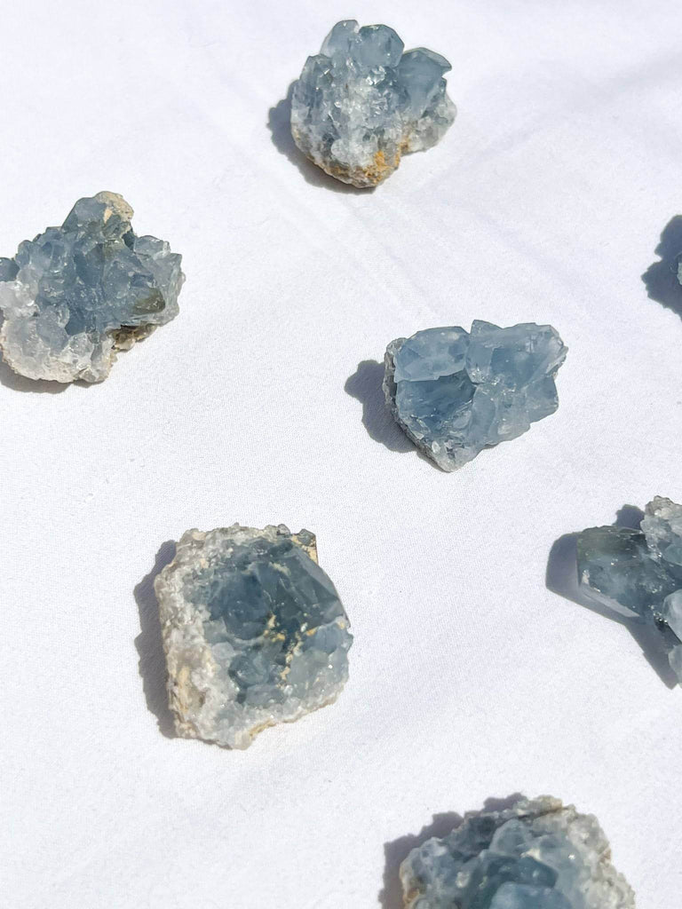 Celestite Cluster | Extra Small - Unearthed Crystals