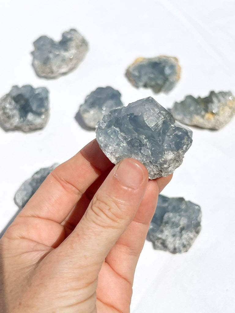 Celestite Cluster | Small - Unearthed Crystals