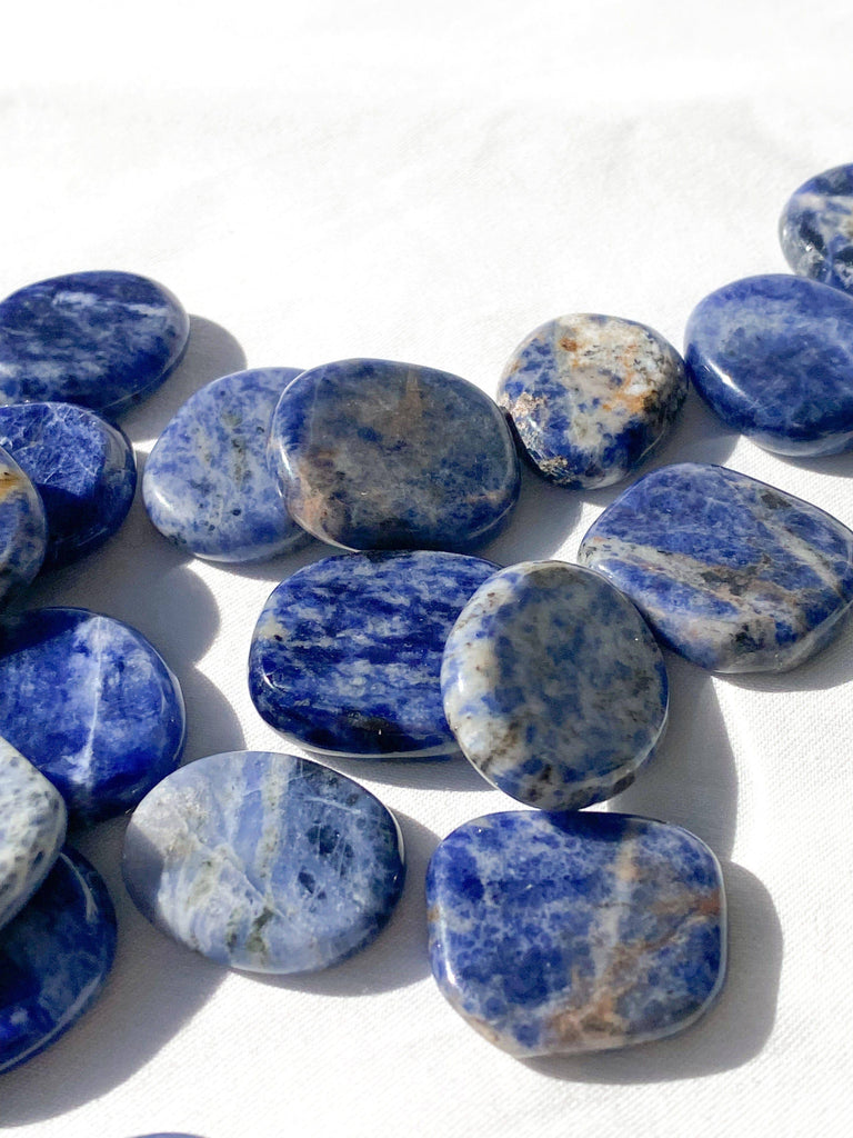 Sodalite Coin | Small - Unearthed Crystals