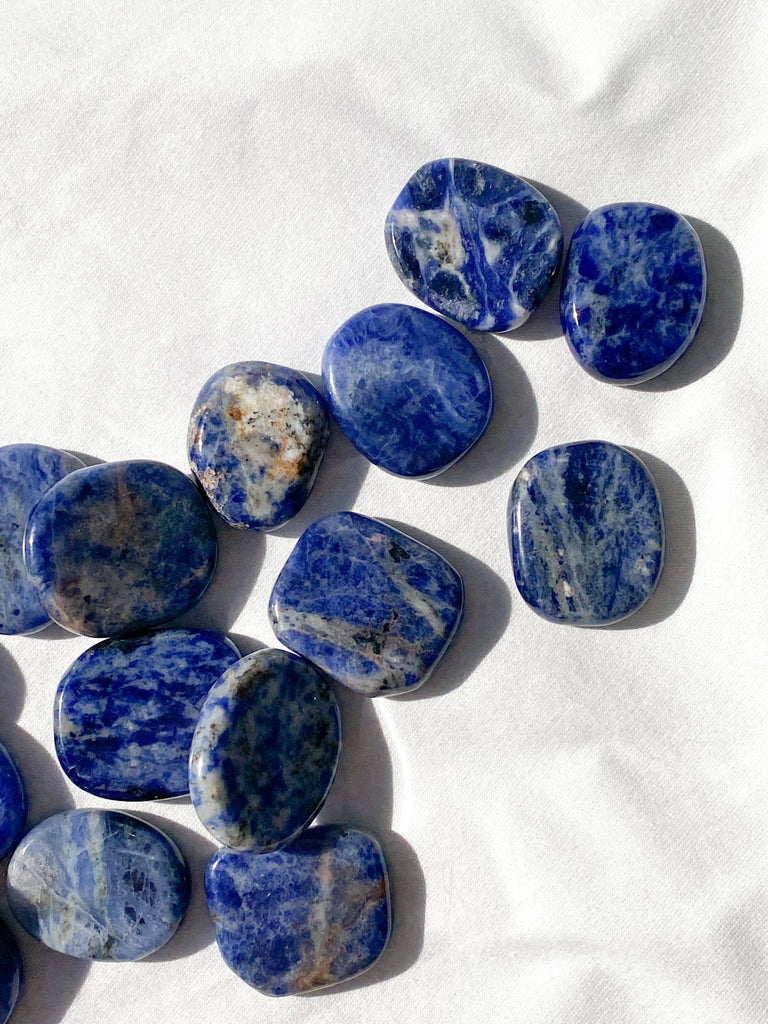 Sodalite Coin | Small - Unearthed Crystals