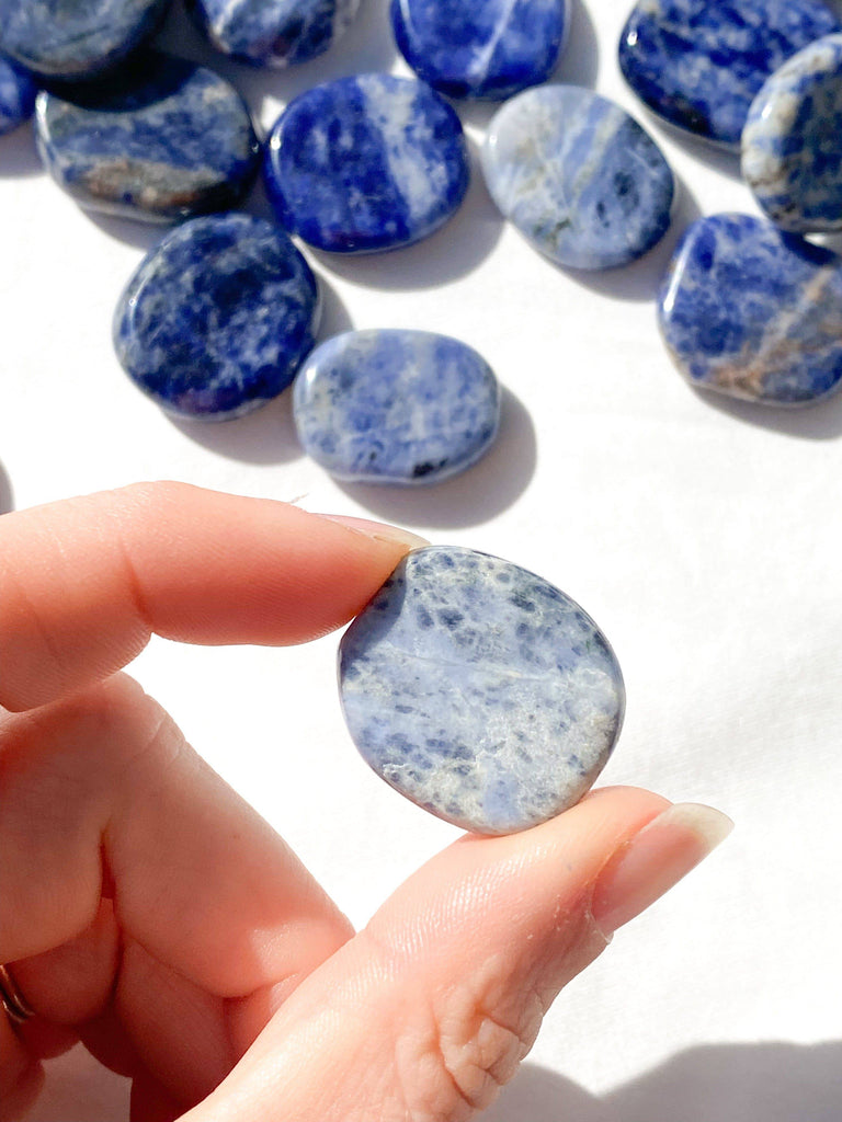 Sodalite Coin | Small - Unearthed Crystals