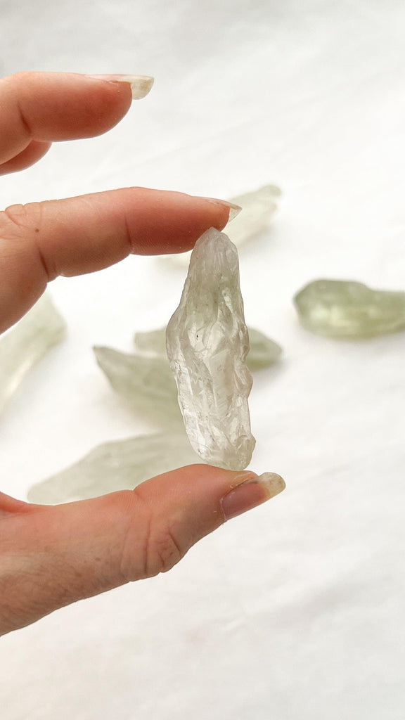 Prasiolite Rough | Small - Unearthed Crystals