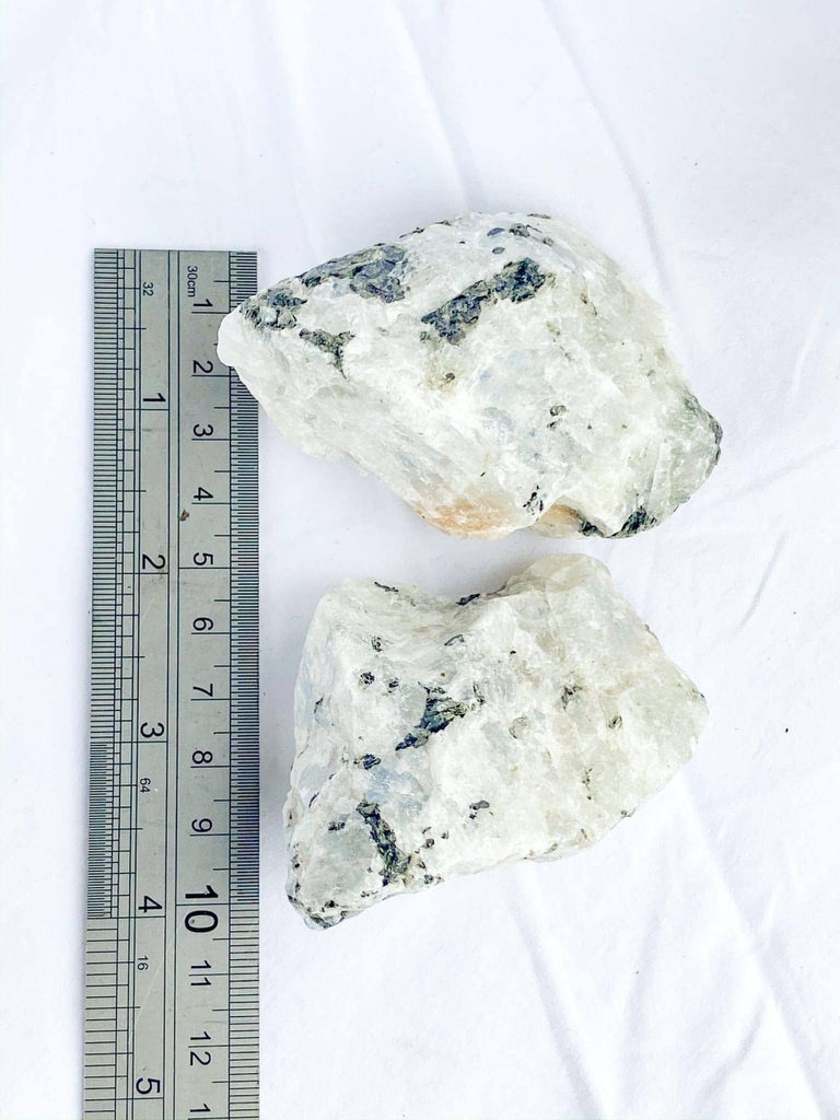 Rainbow Moonstone Rough | Large - Unearthed Crystals