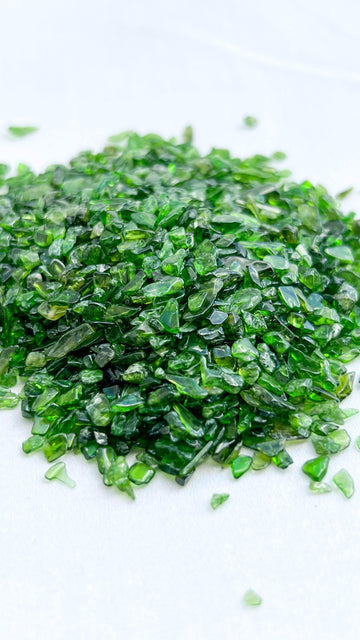 Diopside Chips | 250g Bag - Unearthed Crystals