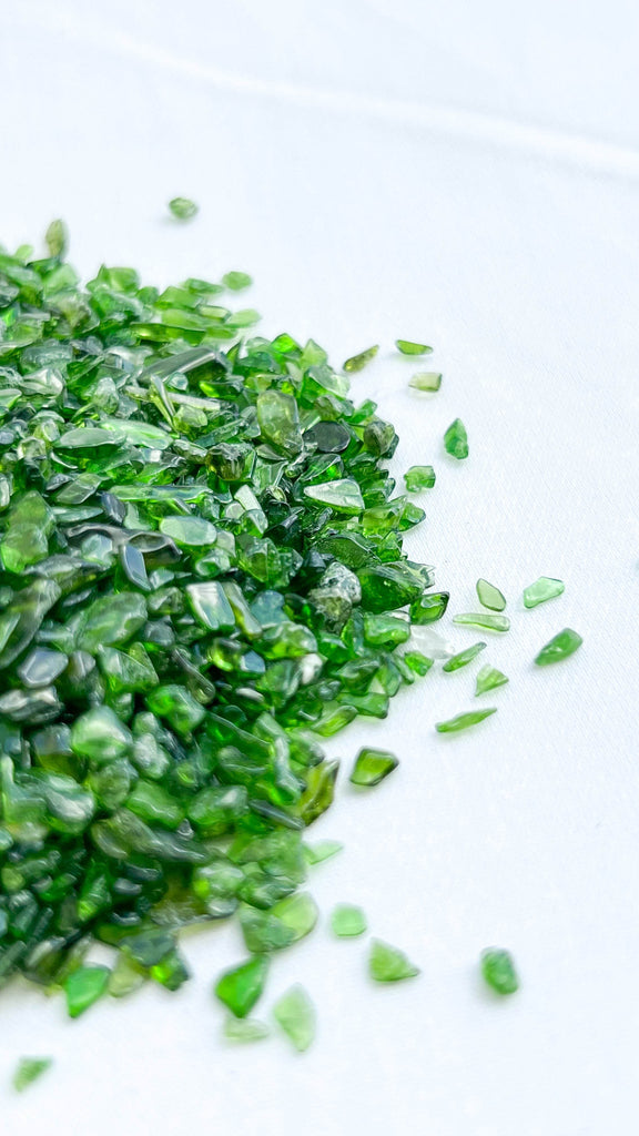 Diopside Chips | 250g Bag - Unearthed Crystals
