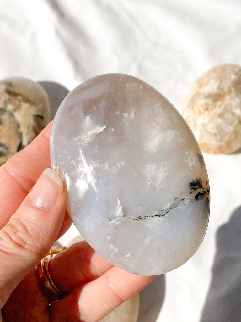 Dendritic Agate Palm Stone | Large - Unearthed Crystals