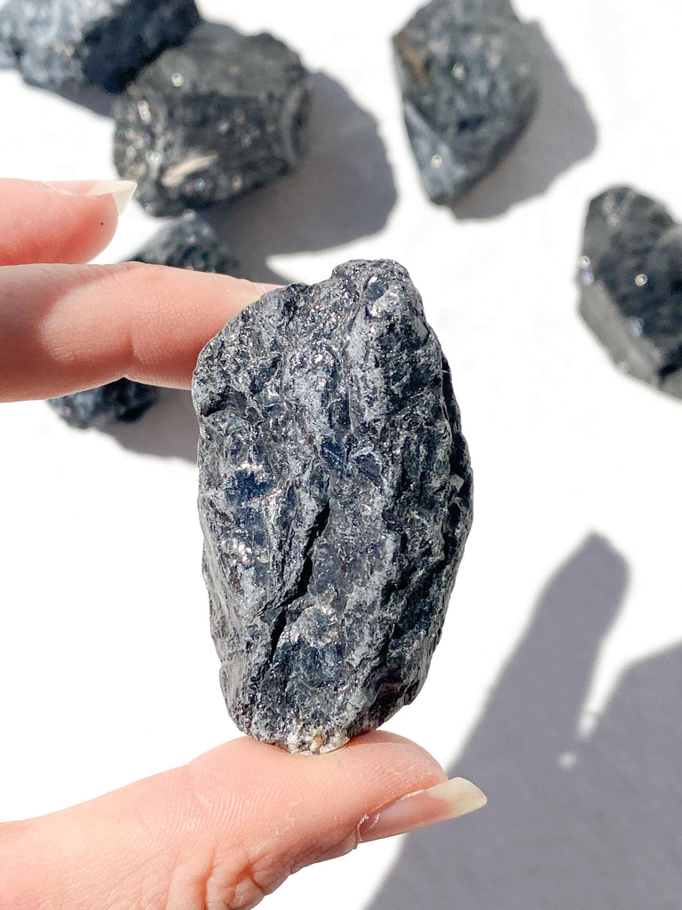 Black Tourmaline Rough | Medium - Unearthed Crystals