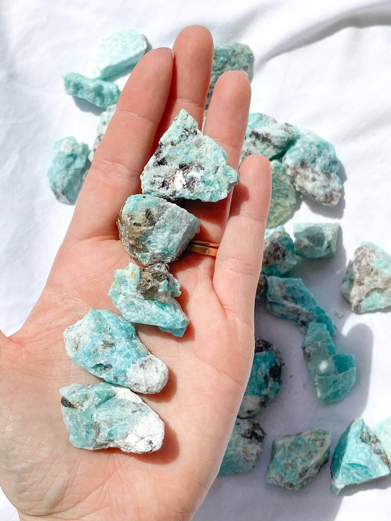 Bag of Roughs | Amazonite | 500g - Unearthed Crystals