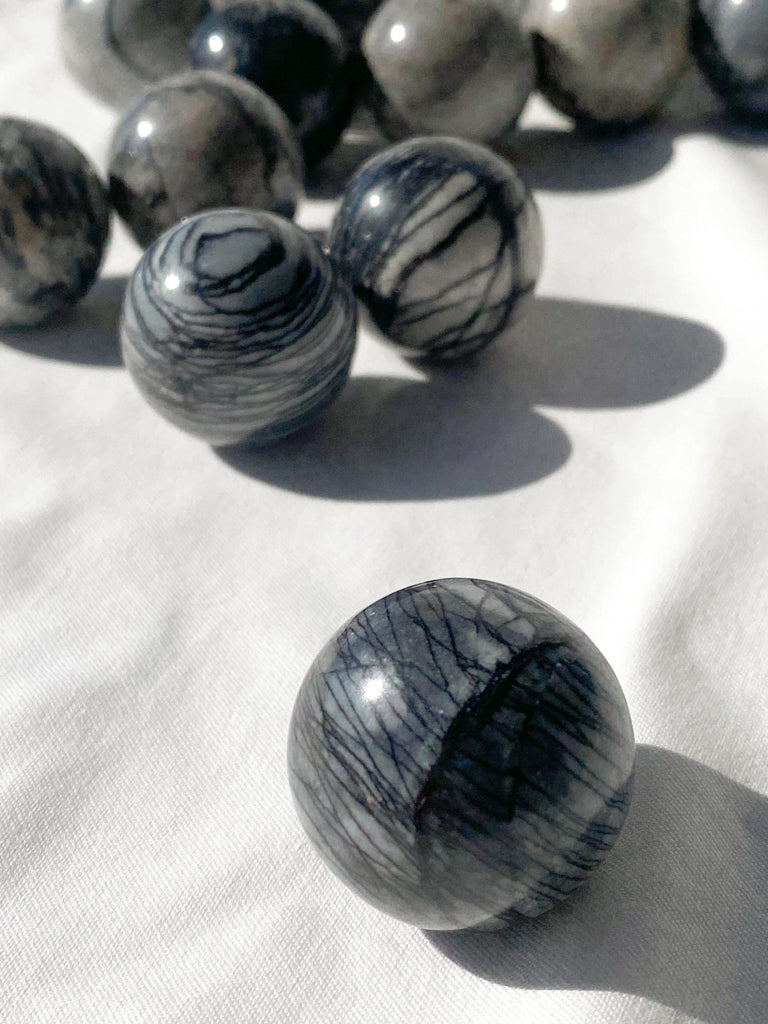 Picasso Jasper Sphere | Small - Unearthed Crystals