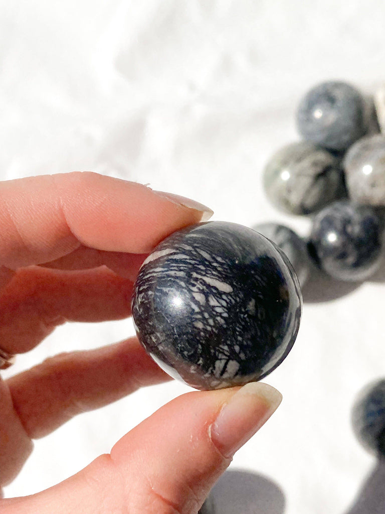 Picasso Jasper Sphere | Small - Unearthed Crystals